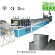 PVC Composite Corrugated Tile Extrusion Line/Twin - wall Hollow Plastic Roofing sheet extrusion machine